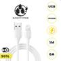 Imagem de Cabo Usb Compatível Lightning Turbo e Dados Rápido 6A