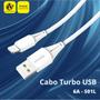 Imagem de Cabo Usb Compatível Lightning Turbo e Dados Rápido 6A