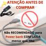 Imagem de Cabo Usb Conversor De Tensão 5v Para 12v C/ 8 Adaptadores P4