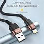Imagem de Cabo USB de Carregamento Rápido 2.4A para iPhone - Compatível com Diversos Modelos