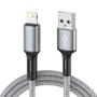 Imagem de Cabo USB de Carregamento Rápido (2m/3m) para iPhone - Compatível com 14, 13, 12, 11, Xr, 6s, 7, 8 Plus