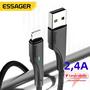 Imagem de Cabo USB Essager de Carregamento Rápido para iPhone - Compatível com 13, 12, 11, Pro Max, XR, XS, 8, 7, 6s e 5