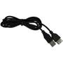 Imagem de Cabo Usb Fêmea para  Usb Macho Conectores 2.0 1,5 Metros
