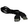 Imagem de Cabo Usb Fêmea para  Usb Macho Conectores 2.0 1,5 Metros