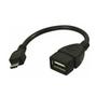 Imagem de Cabo usb femea x v8 macho otg