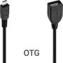 Imagem de Cabo usb femea x v8 macho otg