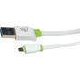 Imagem de Cabo Usb Flat/micro Usb -3.0a/1m Branco Flex Unidade