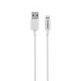 Imagem de Cabo Usb Lightning 1.2M Pvc Eucl 12Pb Intelbras Branco Conector Original Com Alta Durabilidade