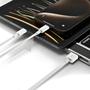 Imagem de Cabo USB Lightning Branco 1 metro compativel IOS