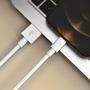 Imagem de Cabo USB Lightning Branco 1 metro compativel IOS