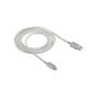 Imagem de Cabo USB - Micro USB 1,5M Nylon Branco EUAB15NB Intelbras