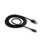 Imagem de Cabo USB Micro USB 1,5m Nylon Preto Intelbras EUAB 15NP