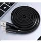Imagem de Cabo usb - micro usb compativel com android 1m nylon elsys preto