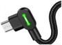 Imagem de Cabo Usb - Micro Usb (V8) 90 Led Nylon - Mcdodo (1,8M)
