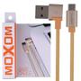 Imagem de Cabo USB MoXom Friendly Design Laranja Universal Carregador para Celular