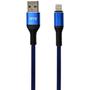 Imagem de Cabo USB p/Lightning Hye HYE25BL 1.2M 3.1A Azul