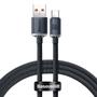 Imagem de Cabo USB para USB C Baseus Crystal Shine Series 100W 1.2m Preto