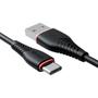 Imagem de Cabo USB Rápido Preto Compatível Com Samsung A11
