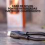 Imagem de Cabo Usb Reforçado Kaidi P/ i-p 8 Xr 11 12 13 14 Pro Max