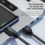 Imagem de Cabo USB Tipo C 100W - Carregamento Rápido (1m/2m) - Compatível com Huawei, Honor, Xiaomi e Samsung