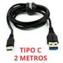 Imagem de Cabo Usb Tipo C 3.0 5Gbps Turbo Pd 100W 2 Metros