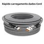 Imagem de Cabo USB Tipo C de 5 Metros - Carregamento Rápido para Android, Huawei, Xiaomi, Vivo e LeEco