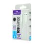 Imagem de Cabo USB Tipo C Maketech CA 127C Branco 2,4A 1 Metro