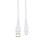 Imagem de Cabo USB Tipo C Maketech CA 127C Branco 2,4A 1 Metro