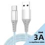 Imagem de Cabo USB Tipo C para iPhone 15, Realme, Xiaomi, Samsung e iPad - Carregamento Rápido 3A