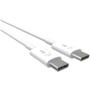 Imagem de Cabo Usb Tipo-C Para Usb Tipo-C Elg Branco 1M - Tc20W