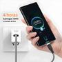 Imagem de Cabo USB Tipo C Trançado - Extensão de 1m a 8m - Compatível com Samsung, Huawei, Xiaomi, Switch, Sony e PS5