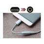 Imagem de Cabo Usb Tipo C X Jack J2 4c - Fone + Microfone - Tebera