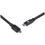 Imagem de Cabo usb tipo c x micro usb b macho 2.0 1,5 metros - c20mua-15