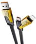 Imagem de Cabo USB Turbo Dados e Carregamento 4 em 1 p/ Iphone e Android