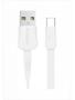 Imagem de Cabo USB Type C emborrachado Flat 1m 2.4A Sumexr SS-B13C