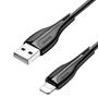 Imagem de Cabo Usb Usams Usb A pra Lightning Máx. 2A 1 Metro Preto