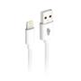 Imagem de Cabo USB X Lightning 2M 2A CB-L20WH Branco C3 TECH