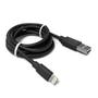 Imagem de Cabo USB X Lightning 2M 2A CB-L21BK Preto C3PLUS C3 TECH