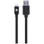 Imagem de Cabo Usb X Micro Usb B 2.0 5 Pinos 1,8 Metros Preto - Musb-2