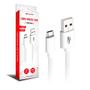 Imagem de Cabo Usb X Micro Usb C3Tech Cb-M10Wh, 1M, 2A, Branco