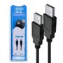 Imagem de Cabo usb x usb 2.0 1.5 metros grasep - d-usb01