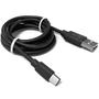 Imagem de Cabo USB X USB-C 1M 2A CB-C11BK Preto C3 TECH