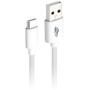 Imagem de Cabo USB X USB-C 1M 2A CB-C11WH Branco C3 TECH