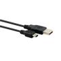 Imagem de Cabo USB x USB Mini para Celular Tablet Carregador USM101 1,8mt PT - Fortrek