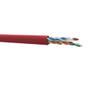 Cabo UTP 24awg Cat.6 CMX 305 Metros Vermelho - FURUKAWA Imagem de Cabo UTP 24awg Cat.6 CMX 305 Metros Vermelho