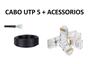 Imagem de Cabo Utp Cat5 Alarme / Cftv 100Mt 4 Pares C/20 Rj - Oferta