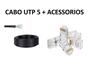 Imagem de Cabo Utp Cat5 Alarme / Cftv 100Mt 4 Pares C/20 Rj - Top