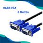 Imagem de Cabo Vga Para Vga 5 Metros Com Filtro Knup Kp-5002-5M