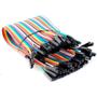 Imagem de Cabo Wire Jumper 20cm 40 Fios Fêmea-Fêmea Protoboard Arduino