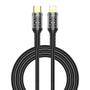 Imagem de Cabo wiwu geek tipo-c x lightning 30w 120cm preto 4114